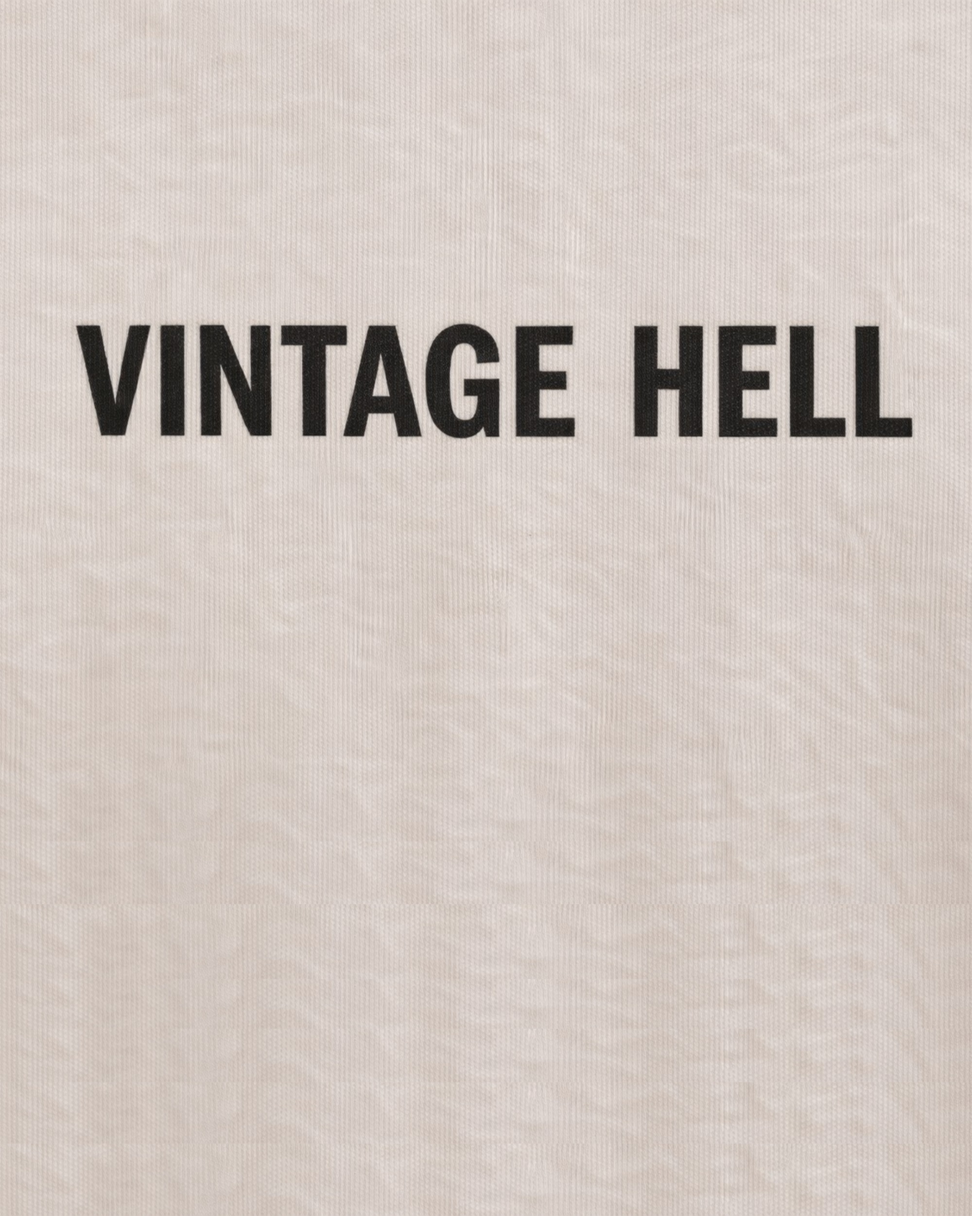 Vintage Hell shirt detail